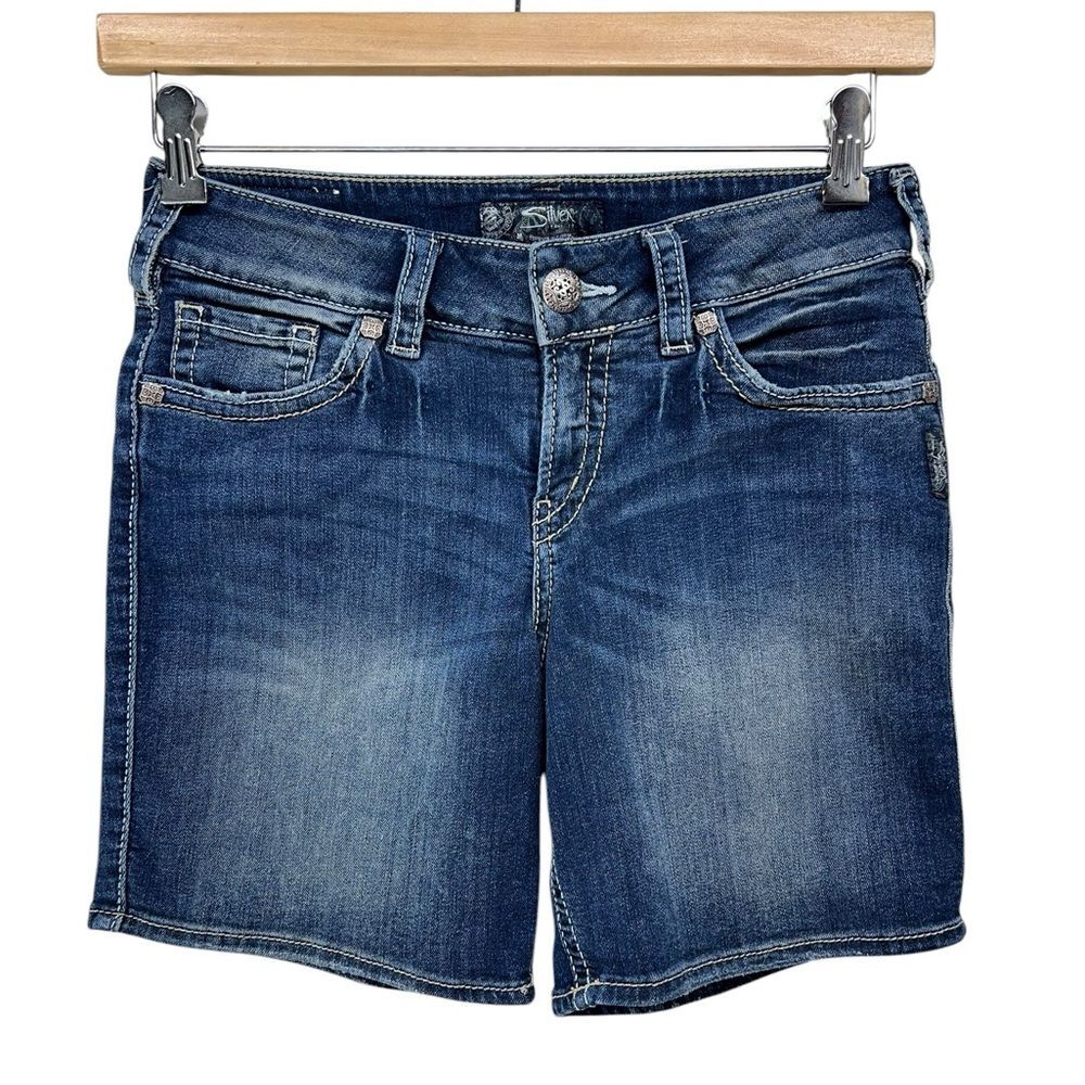 Silver Suki Mid Short W 28 / L 4.5